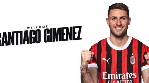 UFFICIALE: Milan, ecco Santiago Gimenez. Vestirà la numero 7
