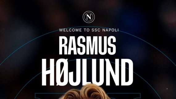 UFFICIALE: Napoli, ecco Rasmus Hojlund