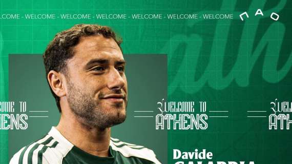 UFFICIALE: Panathinaikos, ecco Calabria
