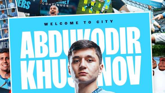 UFFICIALE: Manchester City, ecco Khusanov