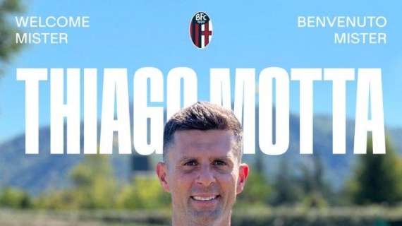 UFFICIALE: Thiago Motta è l'allenatore del Bologna