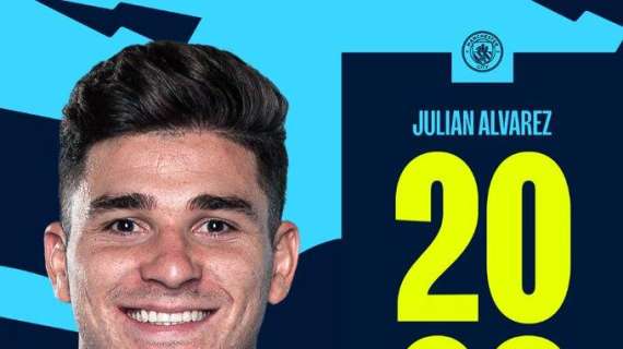 UFFICIALE: Manchester City, rinnovo per Julian Alvarez