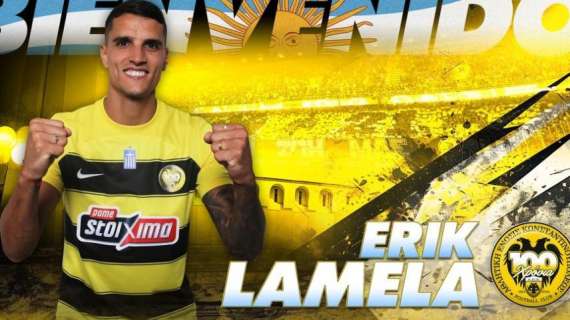 UFFICIALE: AEK Atene, ecco Erik Lamela