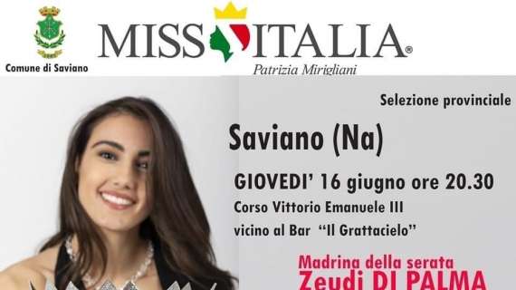 Miss Italia 2022, giovedì 16 giugno a Saviano, Napoli, in arrivo la terza selezione regionale