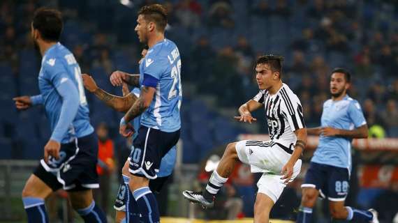 Juventus-Lazio, le probabili formazioni: fuori Dybala, sarà 4-3-3
