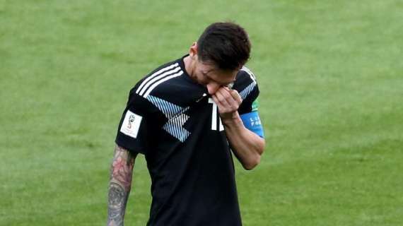 Messi: "Mi sento responsabile, grazie ai tifosi che mi hanno rincuorato"