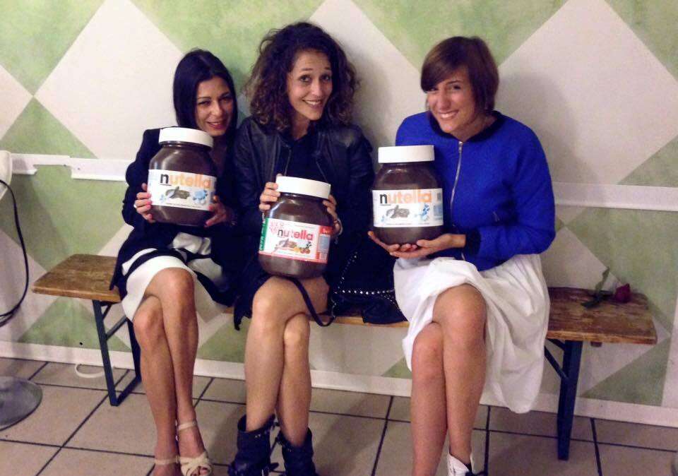 Giordana Reda escribe en Facebook: "Girl Nutella..."