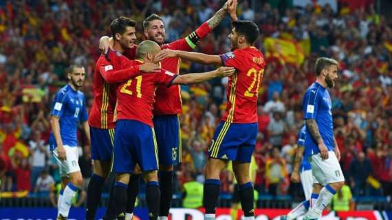 Nazionale, la Spagna travolge gli azzurri: Mondiali più lontani