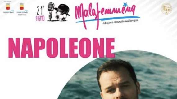 Premio Malafemmena 2025 al cantante Napoleone