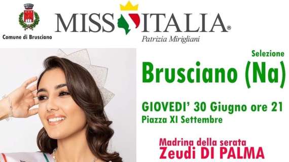 Miss Italia 2022, giovedì 30 giugno a Brusciano, Napoli, in arrivo la sesta selezione regionale