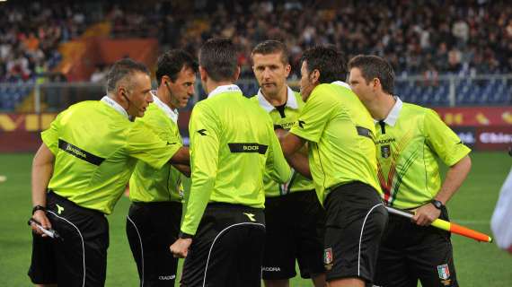 Serie A: Arbitraggio 34/a giornata di campionato 