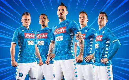 Napoli: Presentazione della maglia del Napoli per la stagione  2018/19