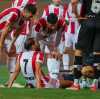 Tegola Forlì, rottura del crociato anteriore per capitan Gaiola