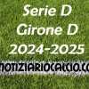 Serie D 2024-2025 - Girone D: risultati, marcatori e classifica aggiornata. Pistoiese ko, vittorie per Piacenza, Fiorenzuola e Forlì