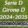 Serie D 2024-2025 - Girone D: risultati, marcatori e classifica aggiornata. La Pistoiese stende il Piacenza, Fiorenzuola ko, pari Imolese