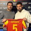 Giulianova, Esposito prolunga fino al 2028: il capitano rinnova la fiducia ai giallorossi