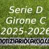 UFFICIALE: Serie D 2025 - 2026, La prima giornata del Girone C