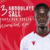 Il Carpi ha rinnovato il contratto dell'attaccante Sall