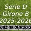 Serie D 2025-2026: nuova ipotesi sulla composizione del Girone B