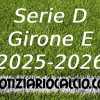 Serie D 2025-2026 - Girone E: risultati, marcatori e classifica aggiornata. Vittorie per Siena e Grosseto, cade il Prato. In vetta Tau, Follonica e Seravezza
