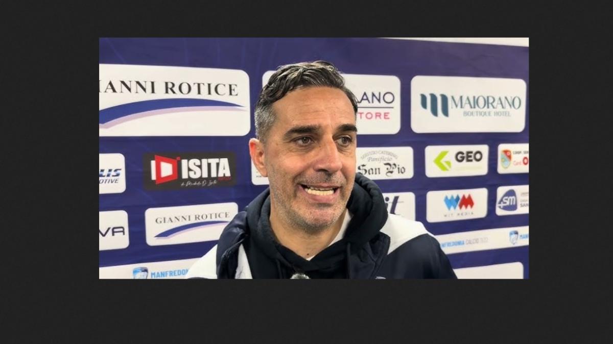 Manfredonia, Pezzella è una furia: «Meritavamo di vincere 3-0, non accetto che gli errori arbitrali decidano i risultati»
