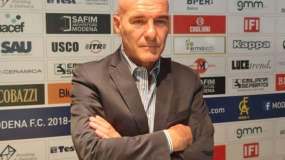 Modena, il dg Cesati: «Siamo forti, crediamo alla serie B»
