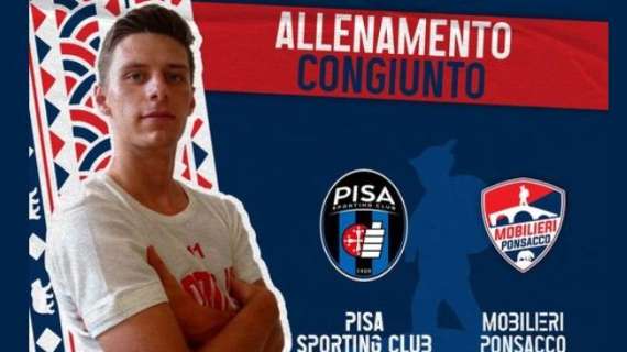 Mobilieri Ponsacco, amichevole di prestigio contro il Pisa 