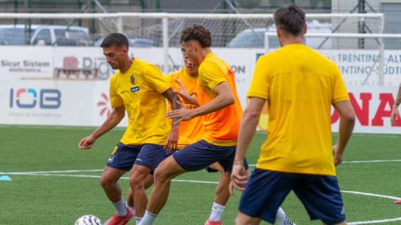 Trento, al via il ritiro. I calciatori a disposizione di Tabbiani