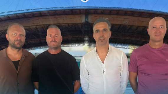 Manfredonia: presentato lo staff tecnico dei sipontini
