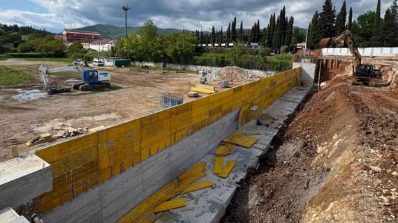 Iniziano i lavori allo stadio "Gran Sasso" di L'Aquila