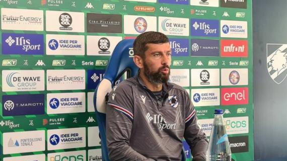 Sampdoria, mister Donati: «Abbiamo messo un mattoncino»
