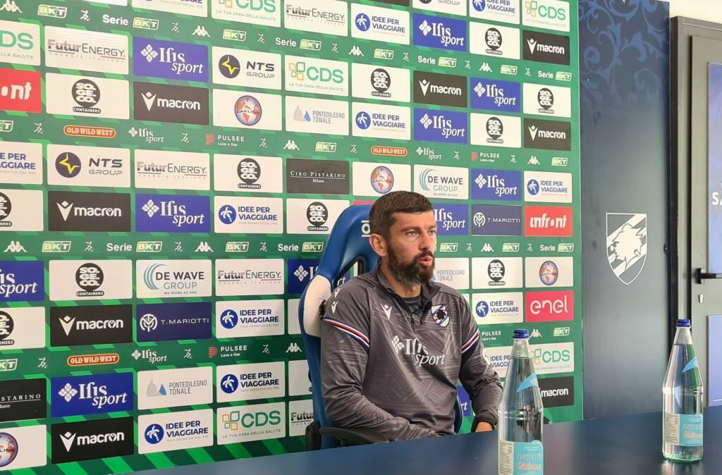 Mister Donati: «Entella-Sampdoria non è Davide contro Golia. Ogni gara è una finale di Champions»