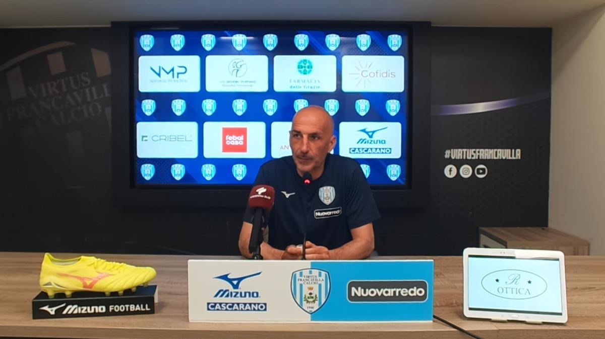  Virtus Francavilla, Taurino: «Con l'Andria ci aspetta una battaglia, pronti per un traguardo prestigioso»