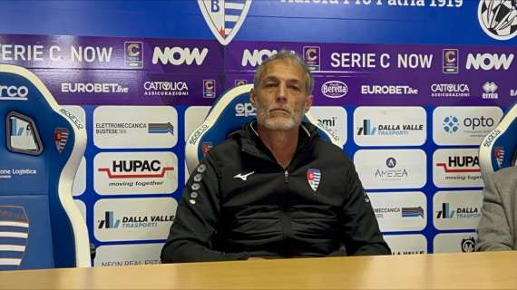 Pro Patria, mister Caniato: «La sfida non si limita alla partita di domani»