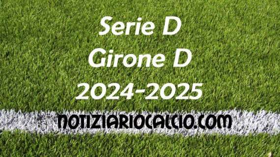 Serie D 2024-2025 - Girone D: risultati, marcatori e classifica aggiornata. La Pistoiese batte il Ravenna, il Lentigione frena il Piacenza