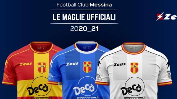 Fc Messina, presentate le maglie per la stagione 2020-2021