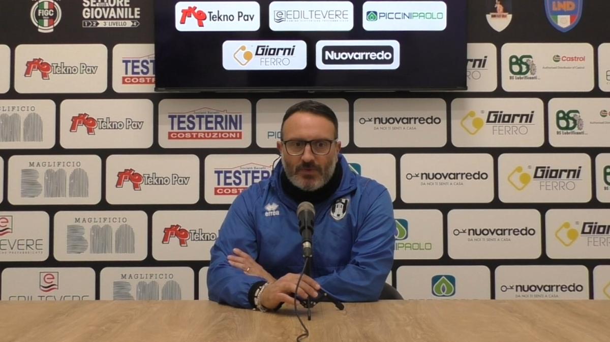 Sansepolcro, Ciampelli: «Abbiamo trovato una nuova strada. Classifica bugiarda, insistiamo»