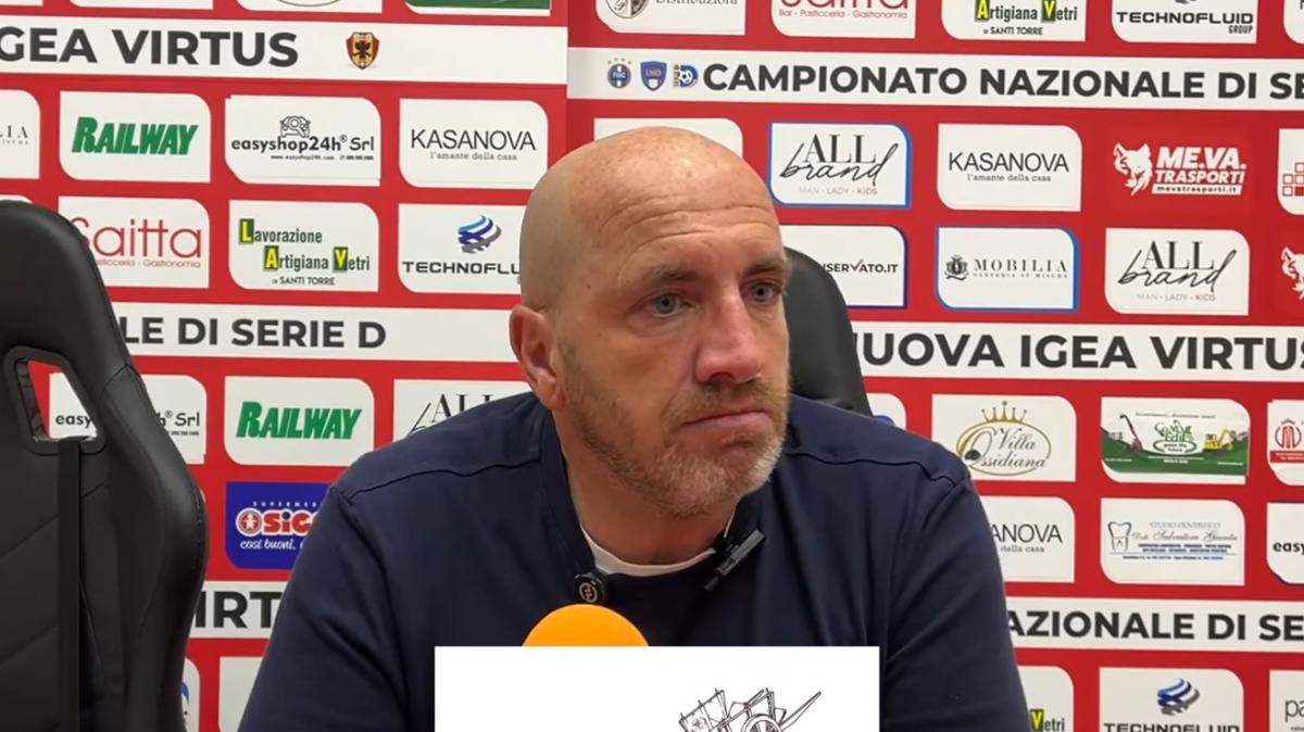 Igea Virtus, Marra dopo il ko con la Reggina: «Orgoglioso dei miei ragazzi, ma la penalizzazione ci ha tagliato le gambe»