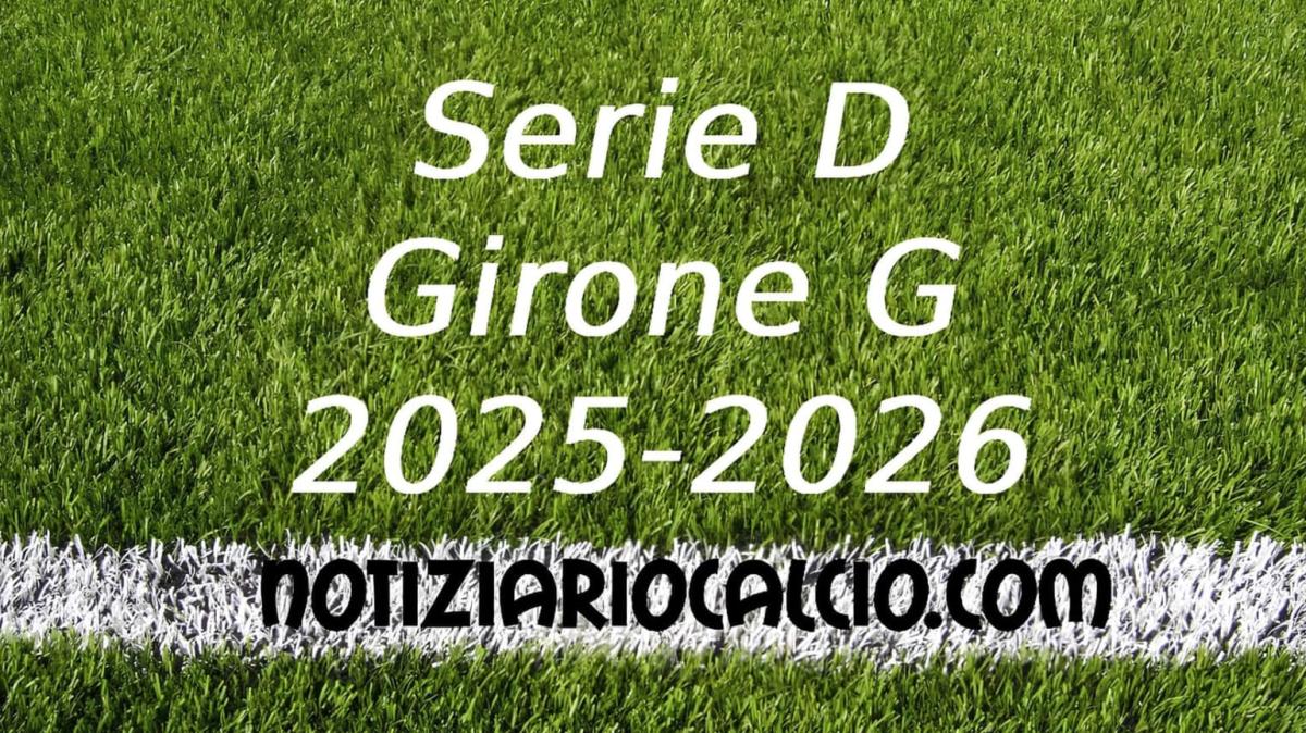 Serie D 2025-2026 - Girone G: risultati, marcatori e classifica aggiornata. Nocerina ko, vincono Olbia e Ischia. Retrocede il Montespaccato