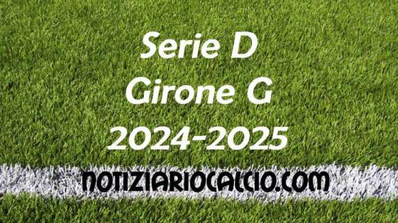 Serie D 2024-2025 - Girone G: risultati, marcatori e classifica aggiornata. Crollo Anzio, in testa Paganese e Guidonia