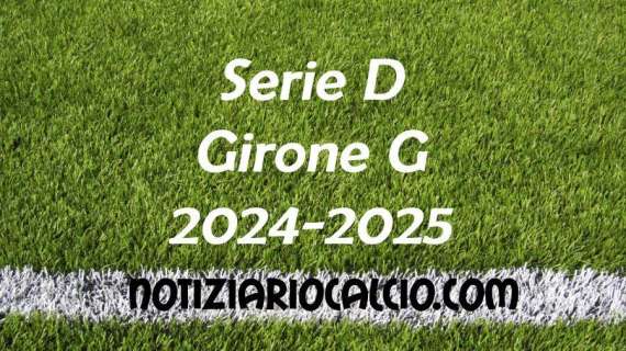 Serie D 2024-2025 - Girone G: risultati, marcatori e classifica aggiornata. Vince il Savoia, al comando Anzio e Cassino