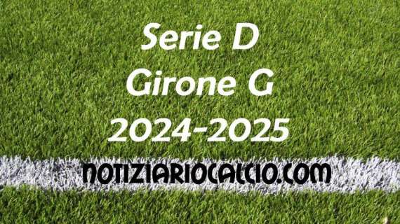 Serie D 2024-2025 - Girone G: risultati, marcatori e classifica aggiornata. Ok Paganese, Savoia e Guidonia