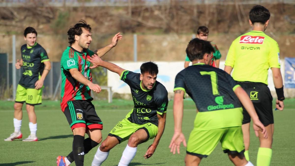 Pari casalingo dell'Ugento di Dadiv Di Michele: finsice 1-1 col Polimnia
