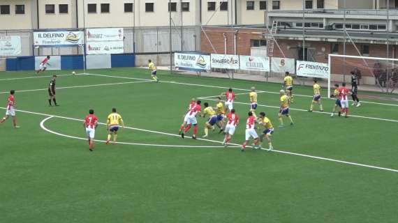 La Folgore Delfino Curi Pescara cade con la Pro Vasto: sarà playout