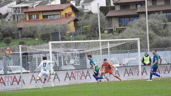 Il Trento cade contro la FeralpiSalò: decisivi Balestrero e Di Molfetta