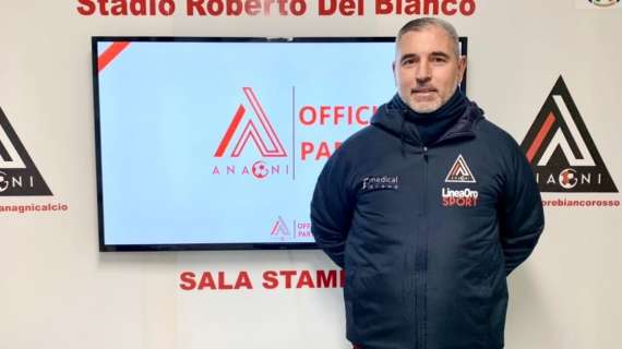 Anagni Calcio: cambio di panchina con l'arrivo di Giorgio Galluzzo