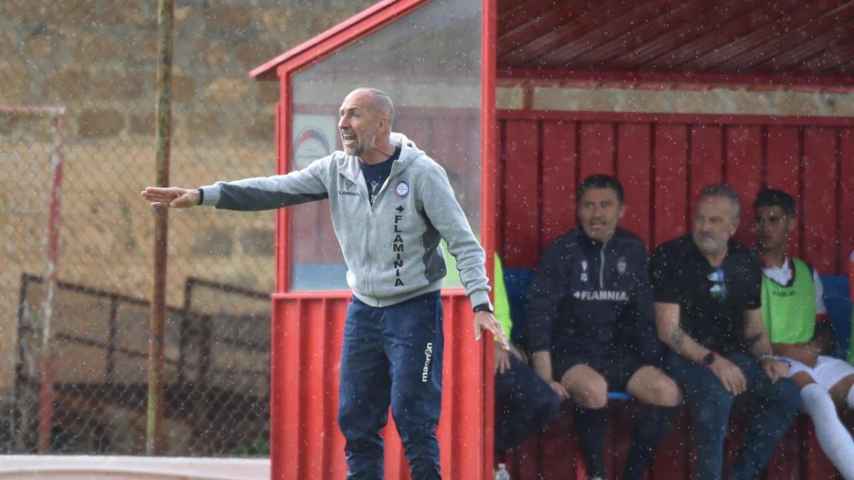 Flaminia, mister Nofri a NC: «Credo in questo terzo posto. Futuro? Penso solo al finale di stagione»