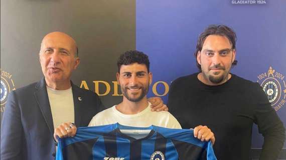Il Gladiator ha firmato l'accordo col centrocampista Cestrone