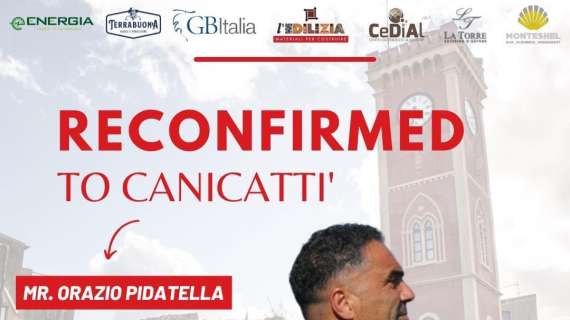 UFFICIALE: Canicattì, conferma in panchina 