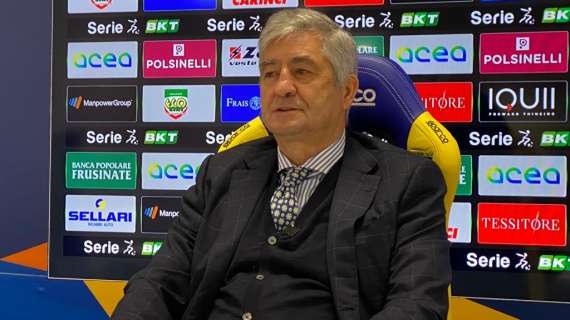 Frosinone, Angelozzi: «Prima volta che cambio tre allenatori...»